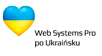 [Wtyczka] Web Systems Pro po Ukraińsku