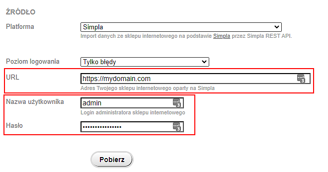 Instrukcja przejścia z Simpla na Web-systems.pro