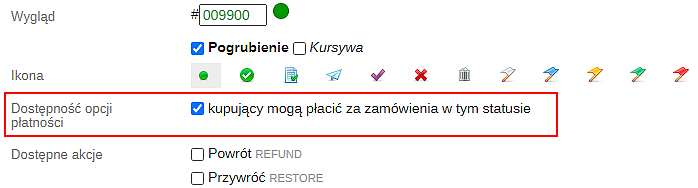 Obsługa zamówień w aplikacji Sklep