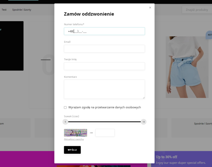 Zamów rozmowę telefoniczną