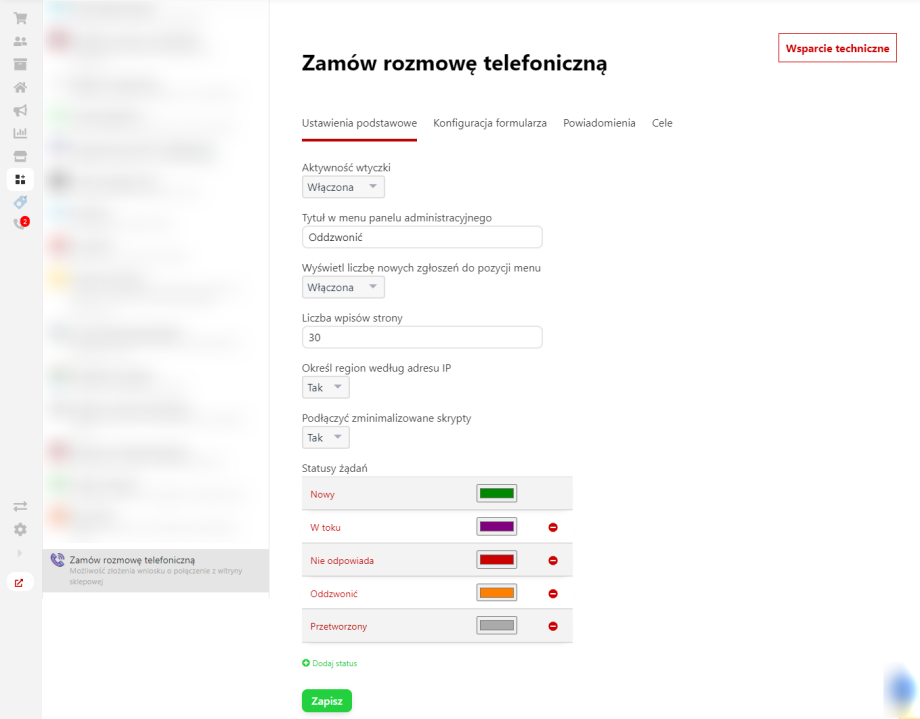 Zamów rozmowę telefoniczną