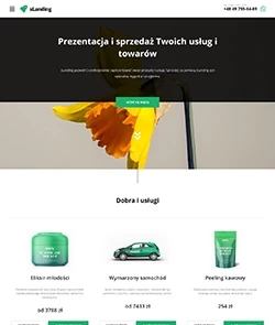 szablon sLanding (Produkty dziecięce)