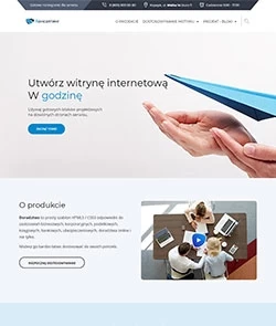 szablon Consulting 2.0 (pomarańczowe)