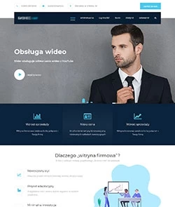 szablon Business site
