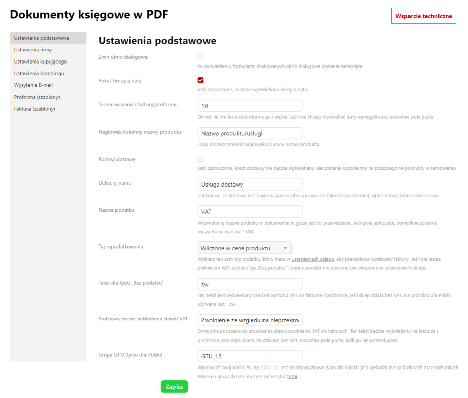 Dokumenty księgowe w PDF Dokumenty księgowe w PDF