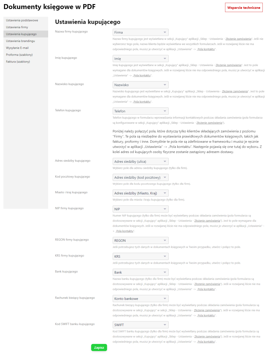 Dokumenty księgowe w PDF Dokumenty księgowe w PDF