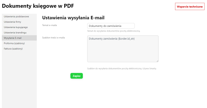 Dokumenty księgowe w PDF