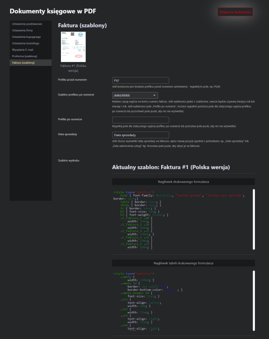 Dokumenty księgowe w PDF