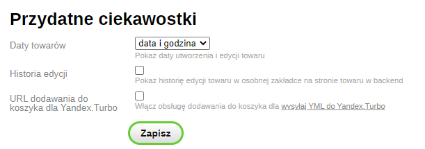 Przydatne ciekawostki
