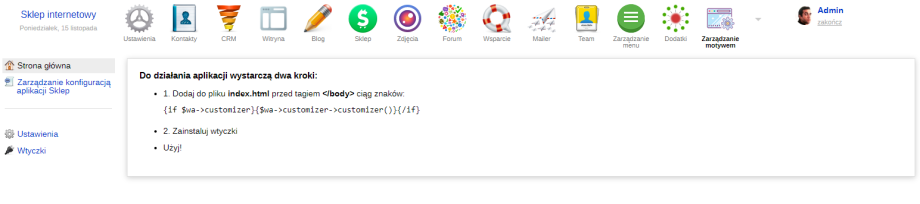 Zarządzanie motywem Zarządzanie motywem
