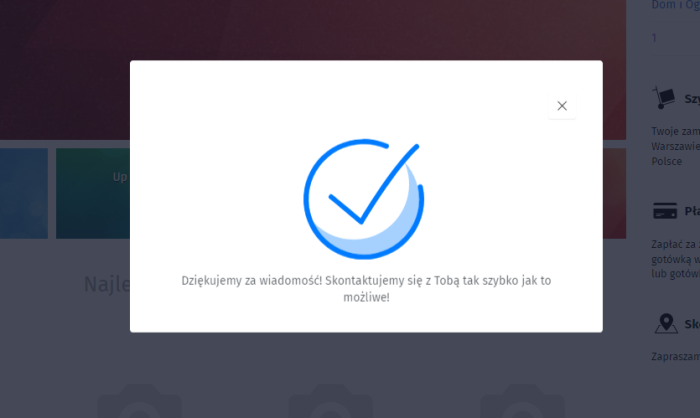 Formularz informacji zwrotnej
