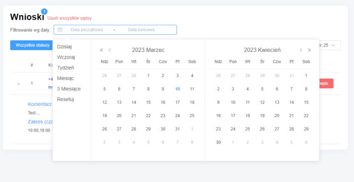 Formularz informacji zwrotnej