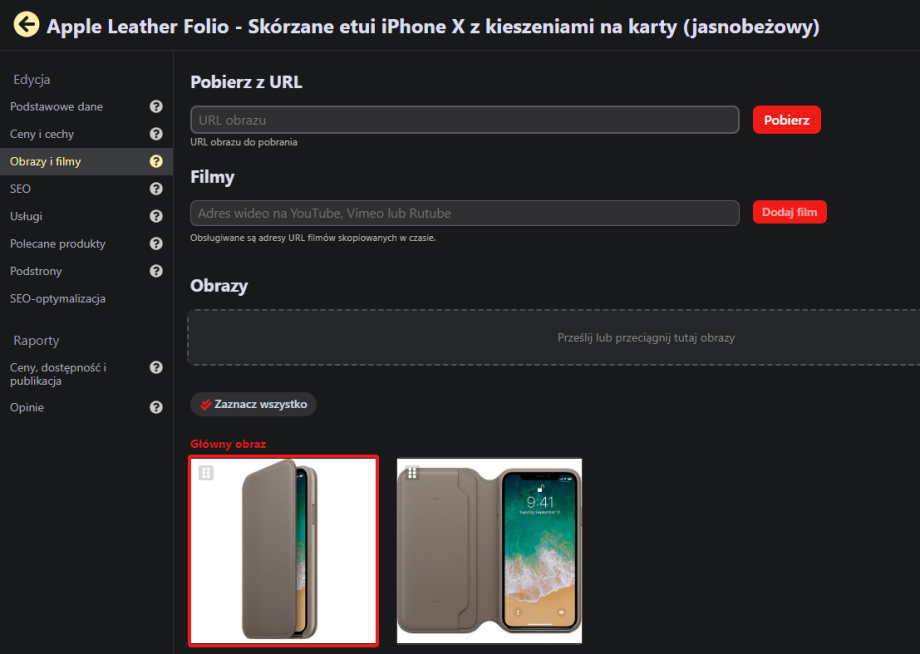 Pobieranie obrazów wg URL Pobieranie obrazów wg URL