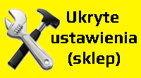 Wtyczka Ukryte ustawienia (sklep)