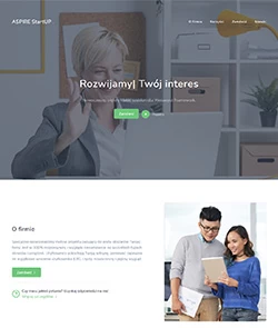 [Szablon graficzny] ASPIRE StartUP