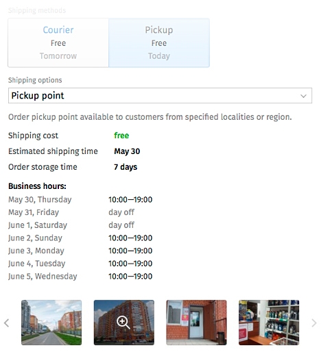 Punkt wydawania zamówień