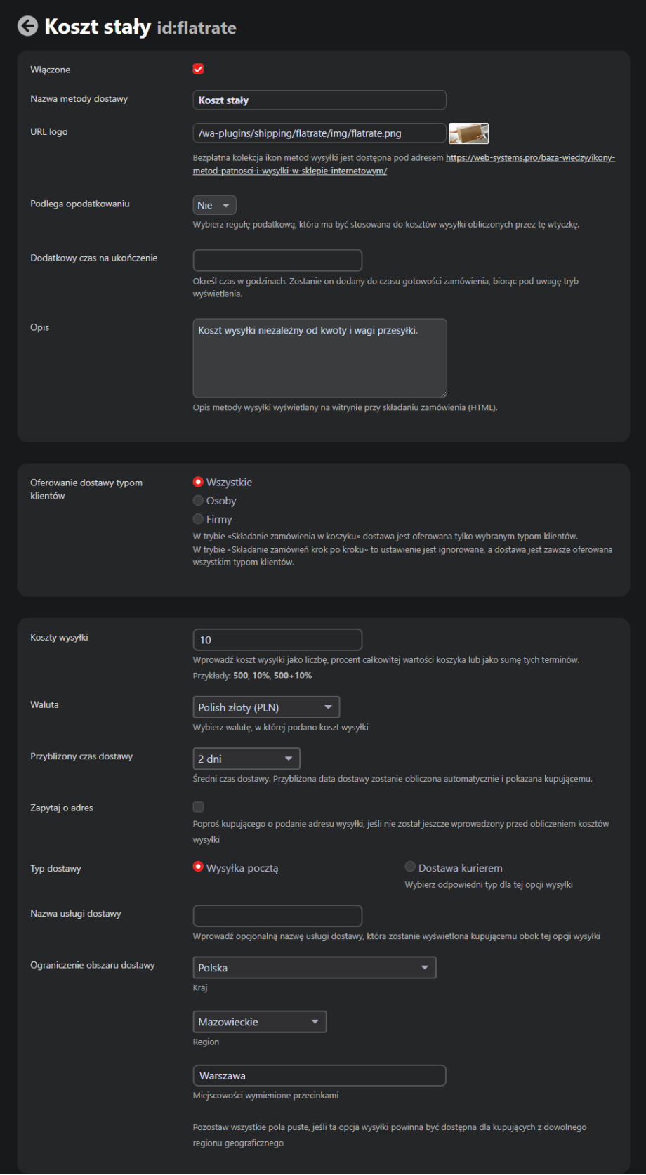Koszt stały Koszt stały