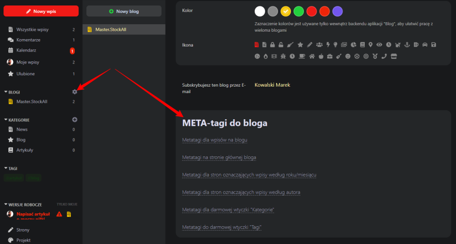 META-tagi do bloga META-tagi do bloga