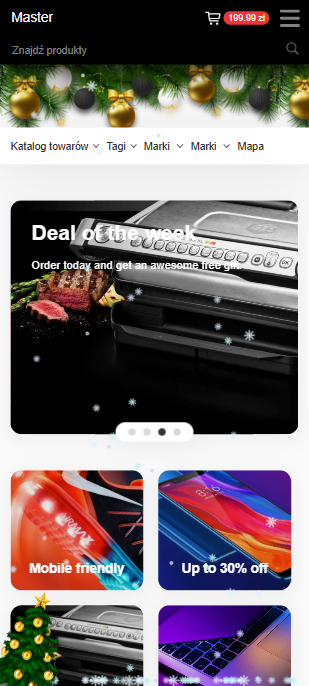 Świąteczna dekoracja 3 w 1