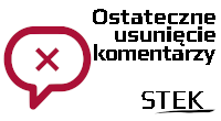 Ostateczne usunięcie komentarzy