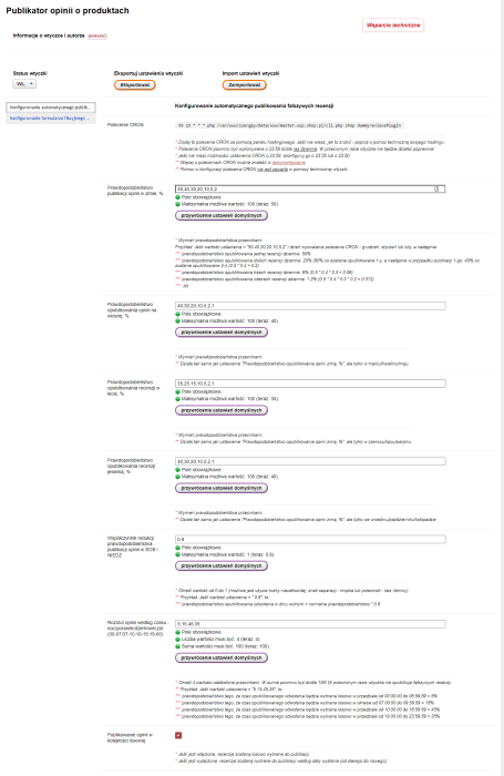 Publikator opinie o produktach