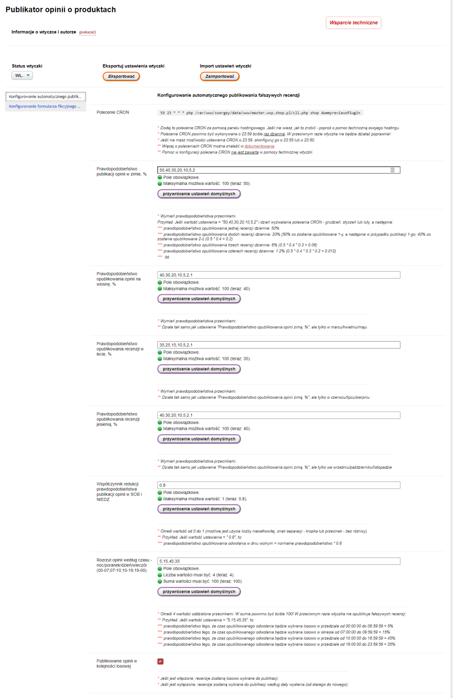Publikator opinie o produktach