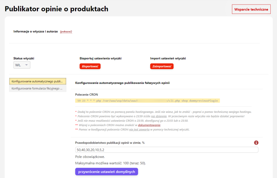 Publikator opinie o produktach