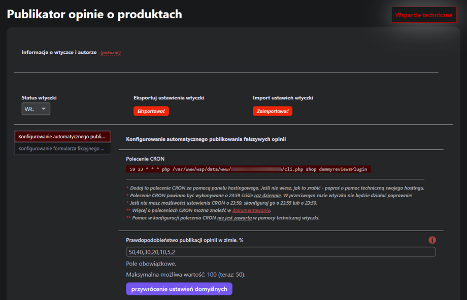 Publikator opinie o produktach