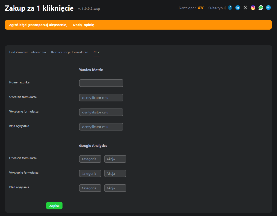 Zakup za 1 kliknięcie