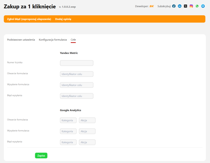 Zakup za 1 kliknięcie