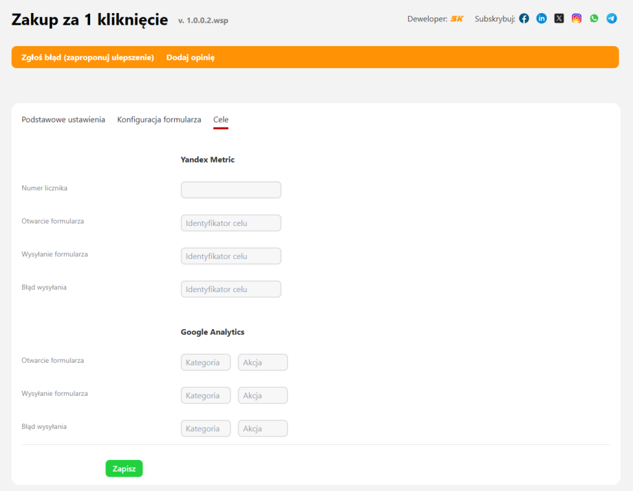 Zakup za 1 kliknięcie