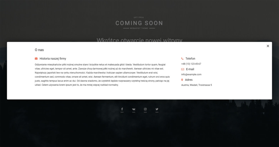 Coming Soon Coming Soon