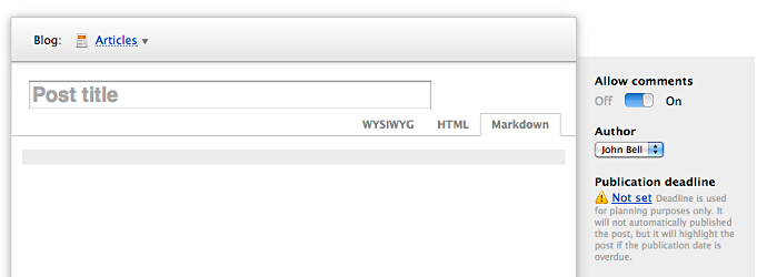 Integracja z Markdown Integracja z Markdown