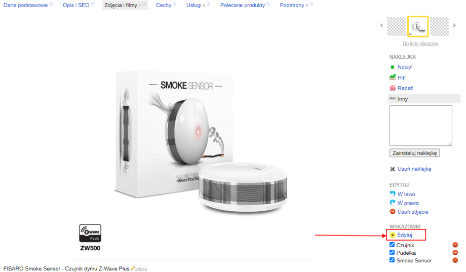 Wskazówki na zdjęciu produktu Wskazówki na zdjęciu produktu