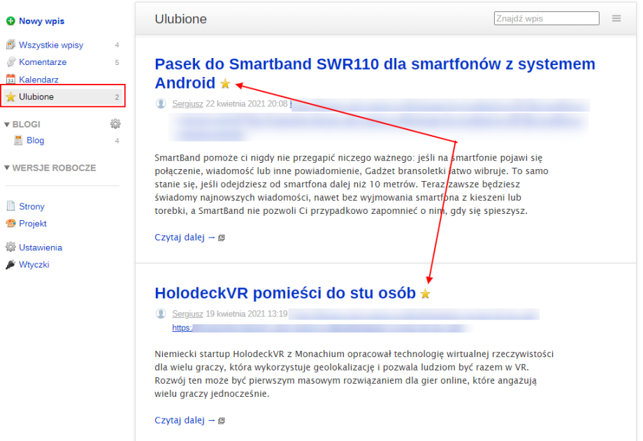 Ulubione (blog) Ulubione (blog)
