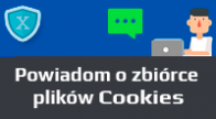 Wtyczka Witryna wykorzystuje pliki cookie (ikona)