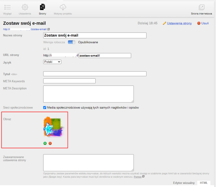 Obraz dla strony (sklep)