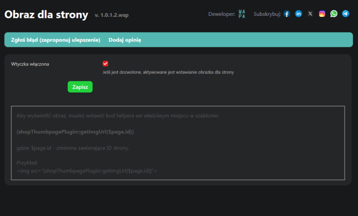 Obraz dla strony (sklep)