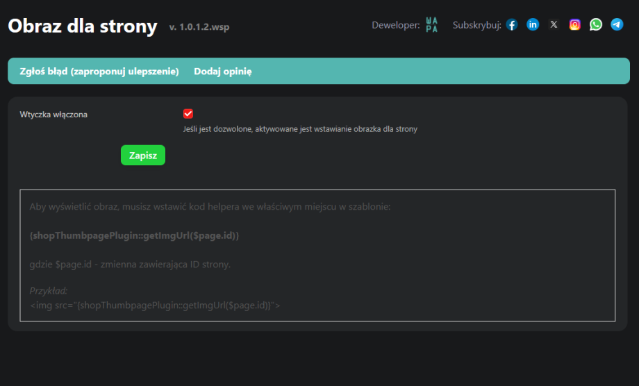 Obraz dla strony (sklep) Obraz dla strony (sklep)