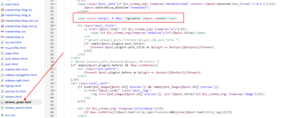 Liczba wyświetleń Liczba wyświetleń