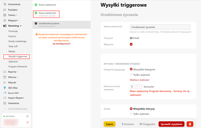 Urodzinowe życzenia