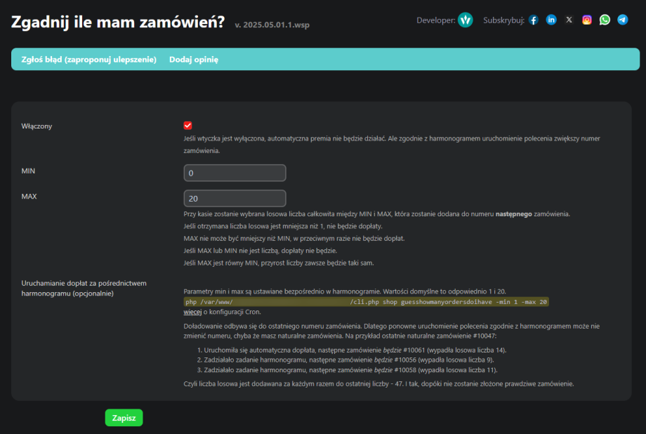 Zgadnij ile mam zamówień?