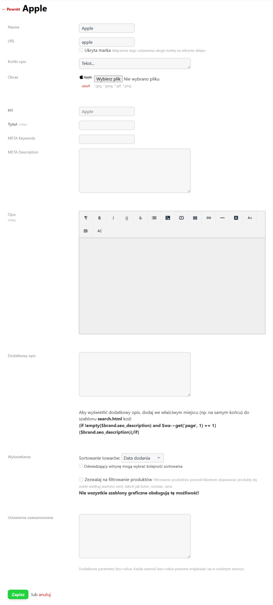 Marki ze zdjęciami i opisami Marki ze zdjęciami i opisami