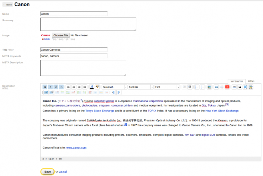 Marki ze zdjęciami i opisami Marki ze zdjęciami i opisami