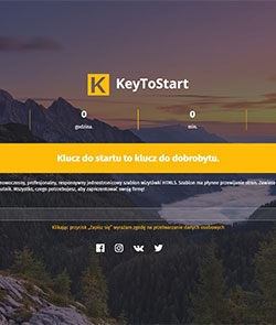 Motyw projektu KeyToStart (ikona)