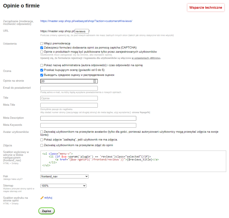 Opinie o firmie Opinie o firmie