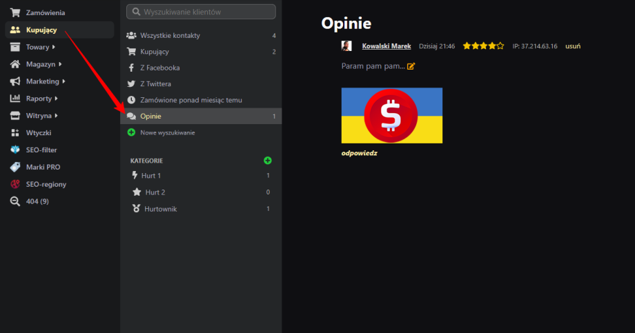 Opinie o firmie Opinie o firmie