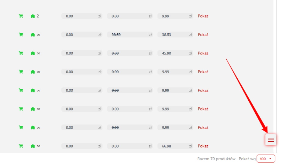 Nawigacja dla backendu Nawigacja dla backendu