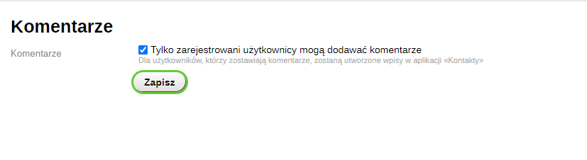 Komentowania zdjęć na stronie www Komentowania zdjęć na stronie www