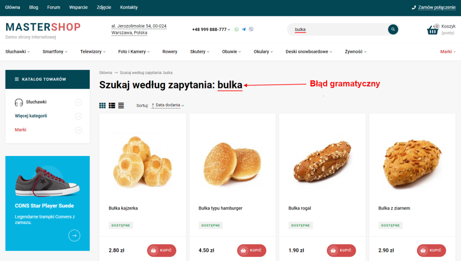 Wyszukiwanie z poprawką błędów Wyszukiwanie z poprawką błędów